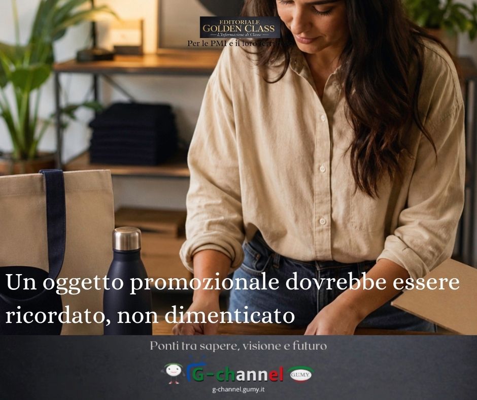 Un oggetto promozionale dovrebbe essere ricordato, non dimenticato